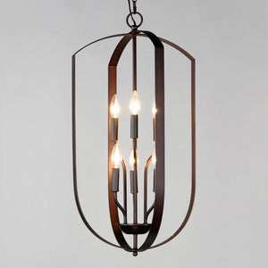 Maxim - 10039OI - Six Light Chandelier - Provident - Oil Rubbed Bronze