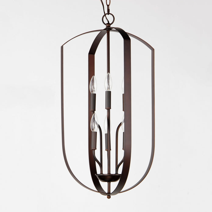 Maxim - 10039OI - Six Light Chandelier - Provident - Oil Rubbed Bronze