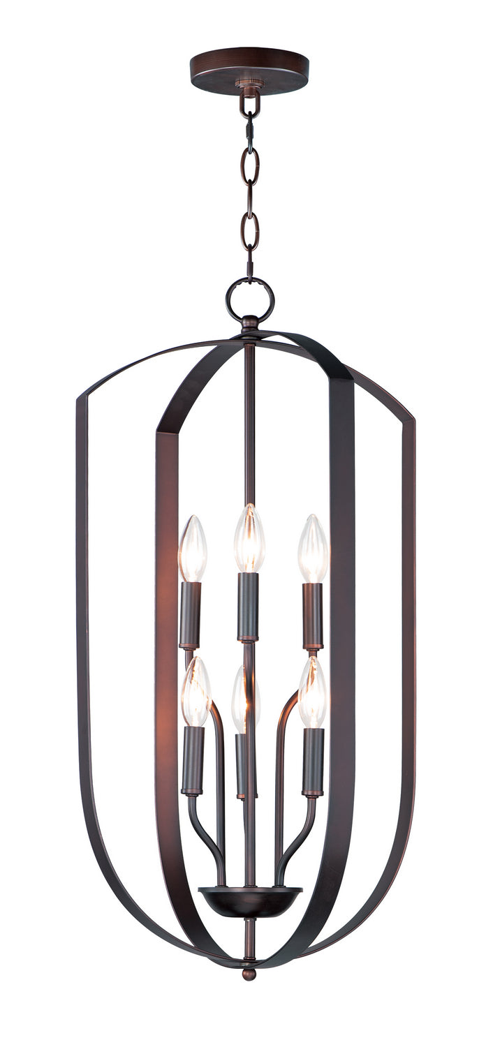 Maxim - 10039OI - Six Light Chandelier - Provident - Oil Rubbed Bronze