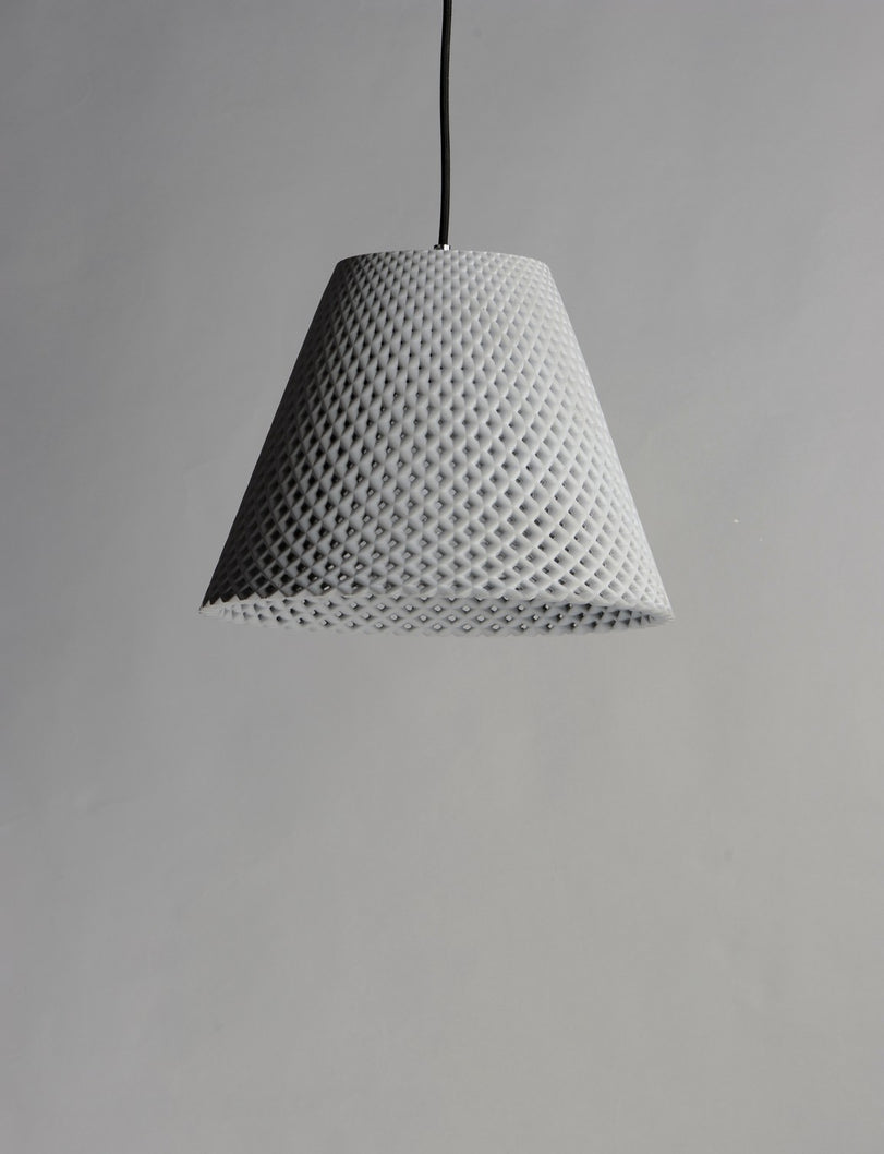 Maxim - 10145GYBK - One Light Pendant - Woven - Gray / Black