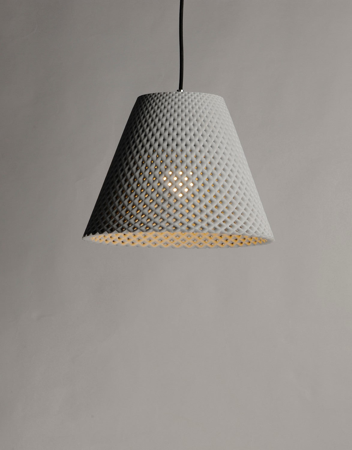 Maxim - 10145GYBK - One Light Pendant - Woven - Gray / Black