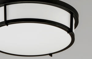 Maxim - 10274WTBK - LED Flush Mount - Rogue LED - Black