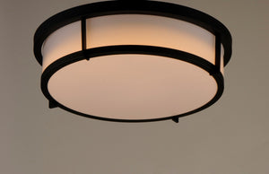 Maxim - 10274WTBK - LED Flush Mount - Rogue LED - Black