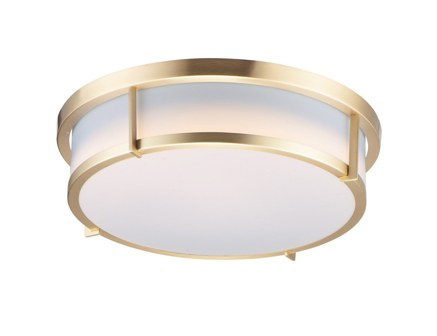 Maxim - 10274WTSBR - LED Flush Mount - Rogue LED - Satin Brass