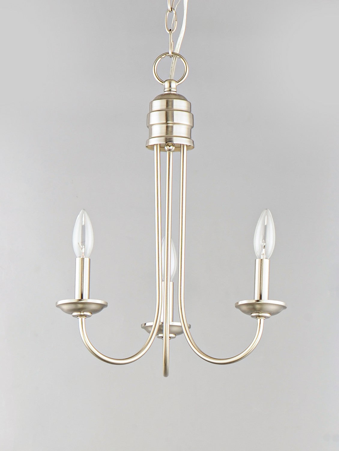 Maxim - 10343SN - Three Light Pendant - Logan - Satin Nickel