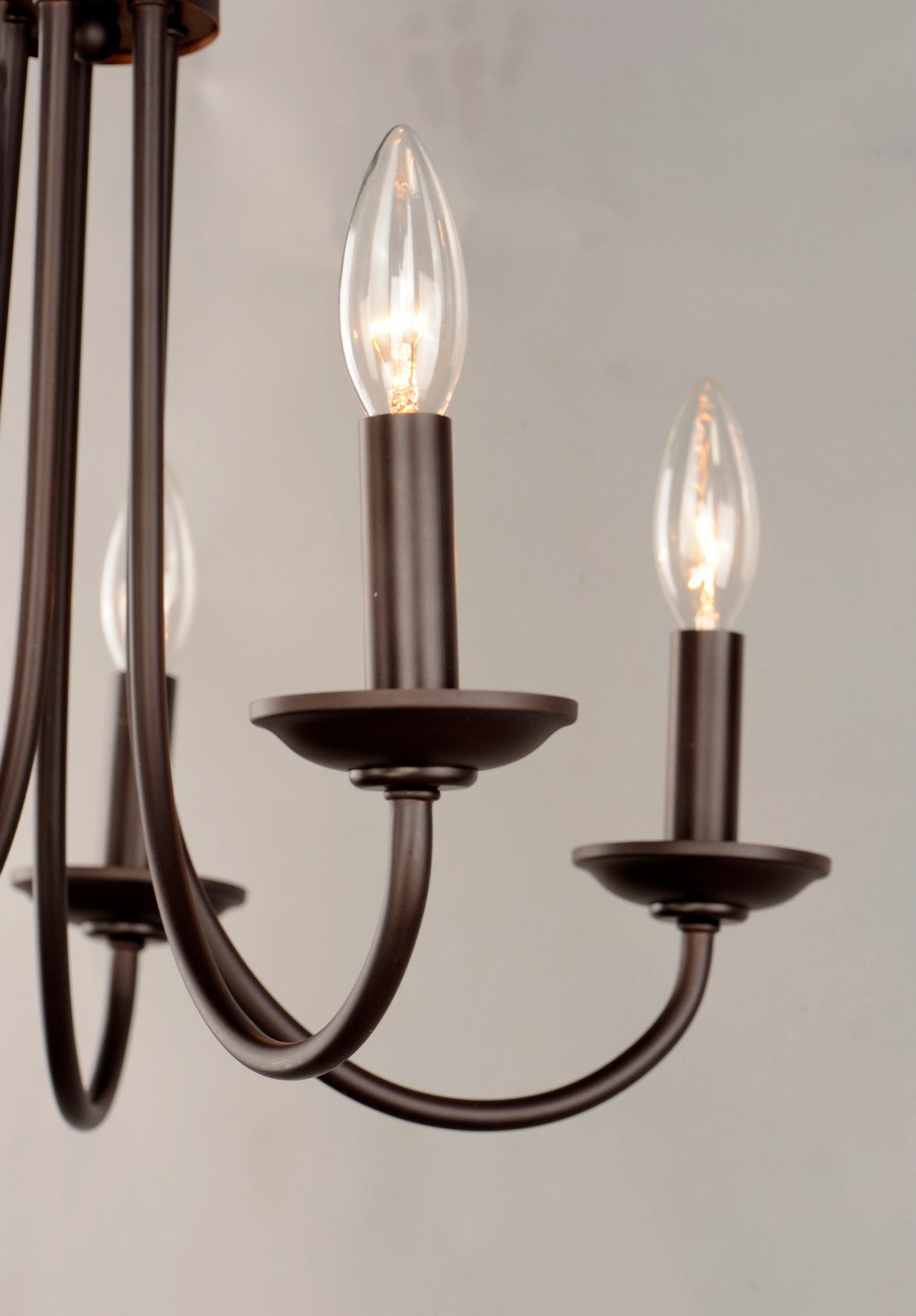 Maxim - 10345OI - Five Light Chandelier - Logan - Oil Rubbed Bronze