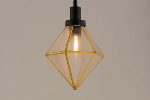 Maxim - 11555BKBUB - One Light Pendant - Adorn - Black / Burnished Brass