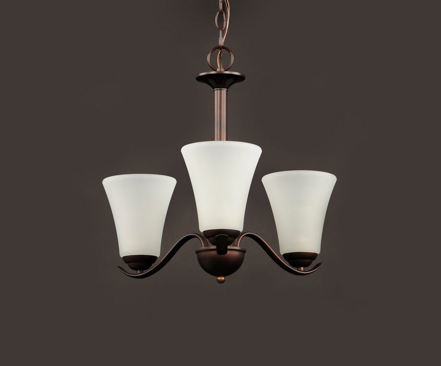 Maxim - 12073FTOI - Three Light Chandelier - Vital - Oil Rubbed Bronze