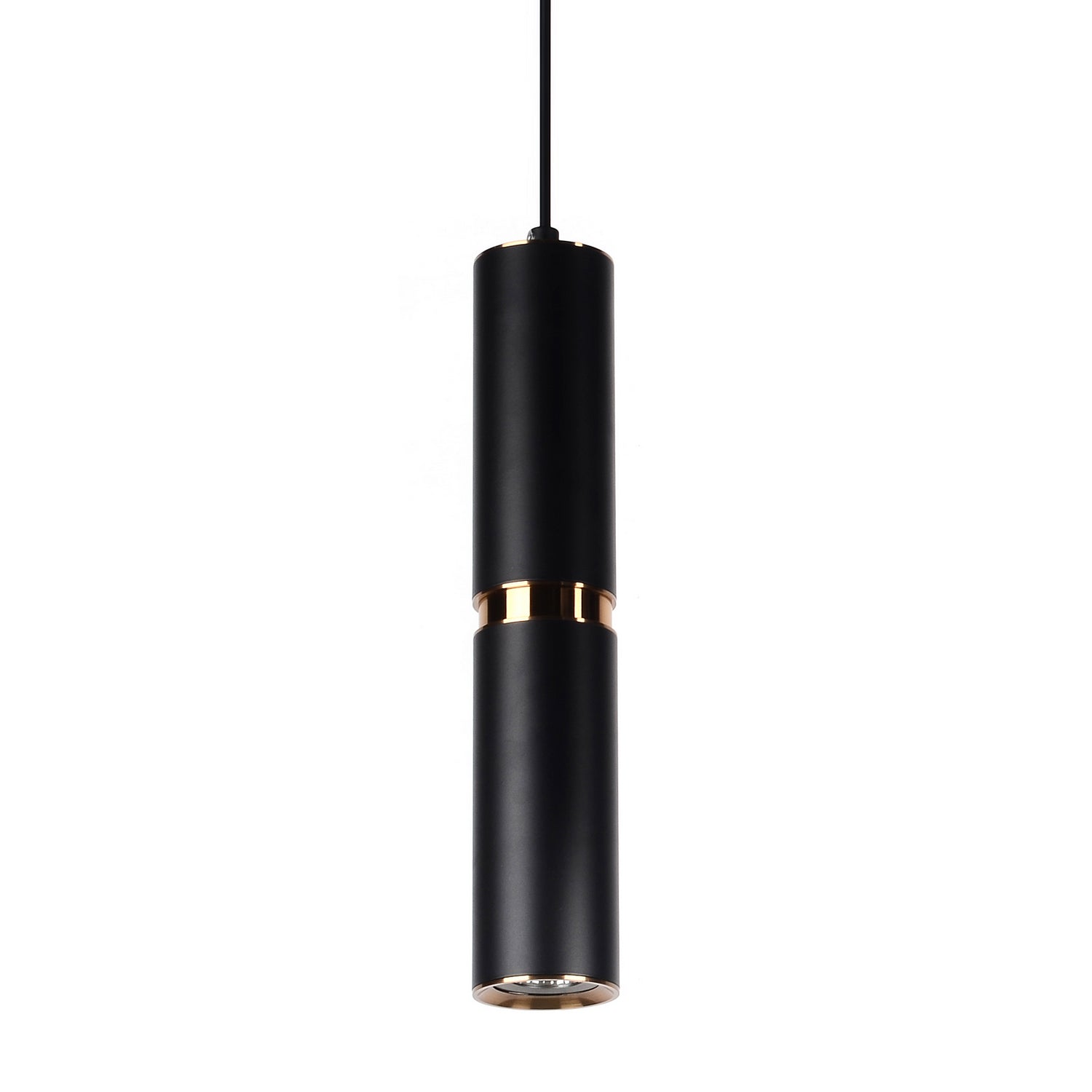 Avenue Lighting - HF1078-BBK - One Light Pendant - Cicada - Black/ Brass