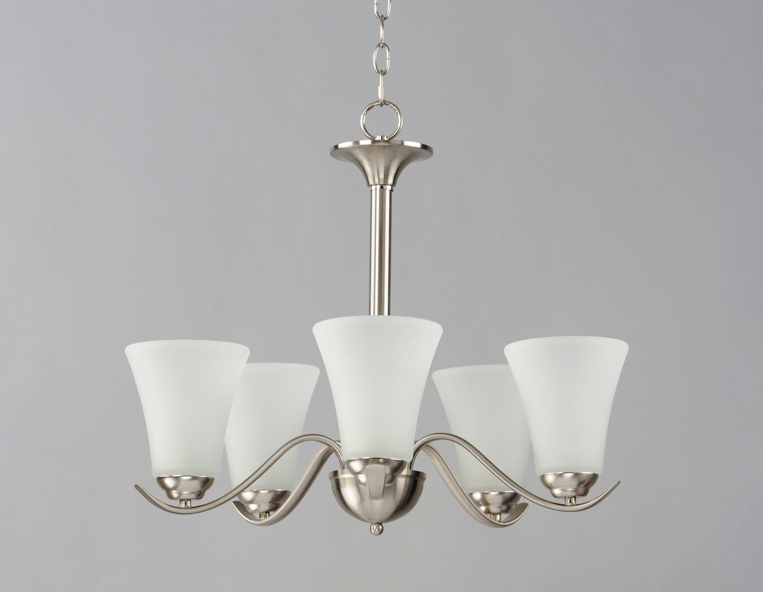 Maxim - 12075FTSN - Five Light Chandelier - Vital - Satin Nickel