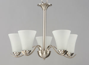 Maxim - 12075FTSN - Five Light Chandelier - Vital - Satin Nickel