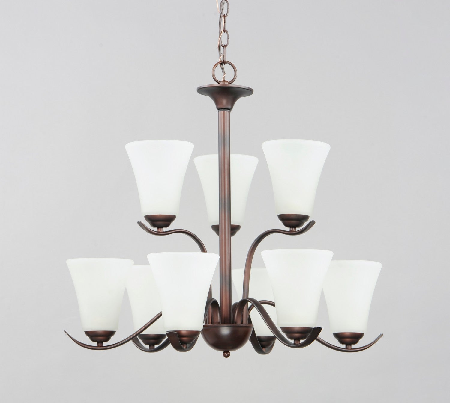 Maxim - 12076FTOI - Nine Light Chandelier - Vital - Oil Rubbed Bronze