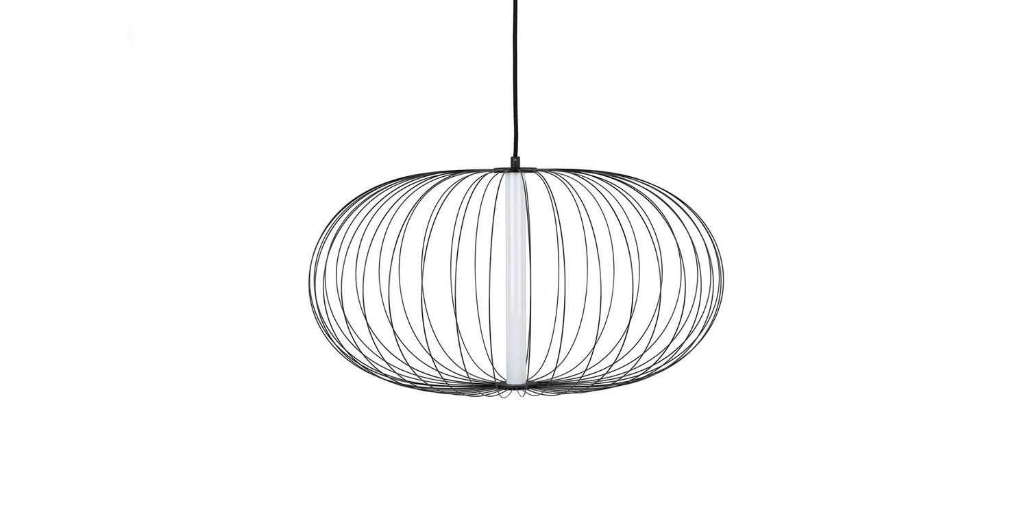 Avenue Lighting - HF8212-BK - LED Chandelier - Delano - Black