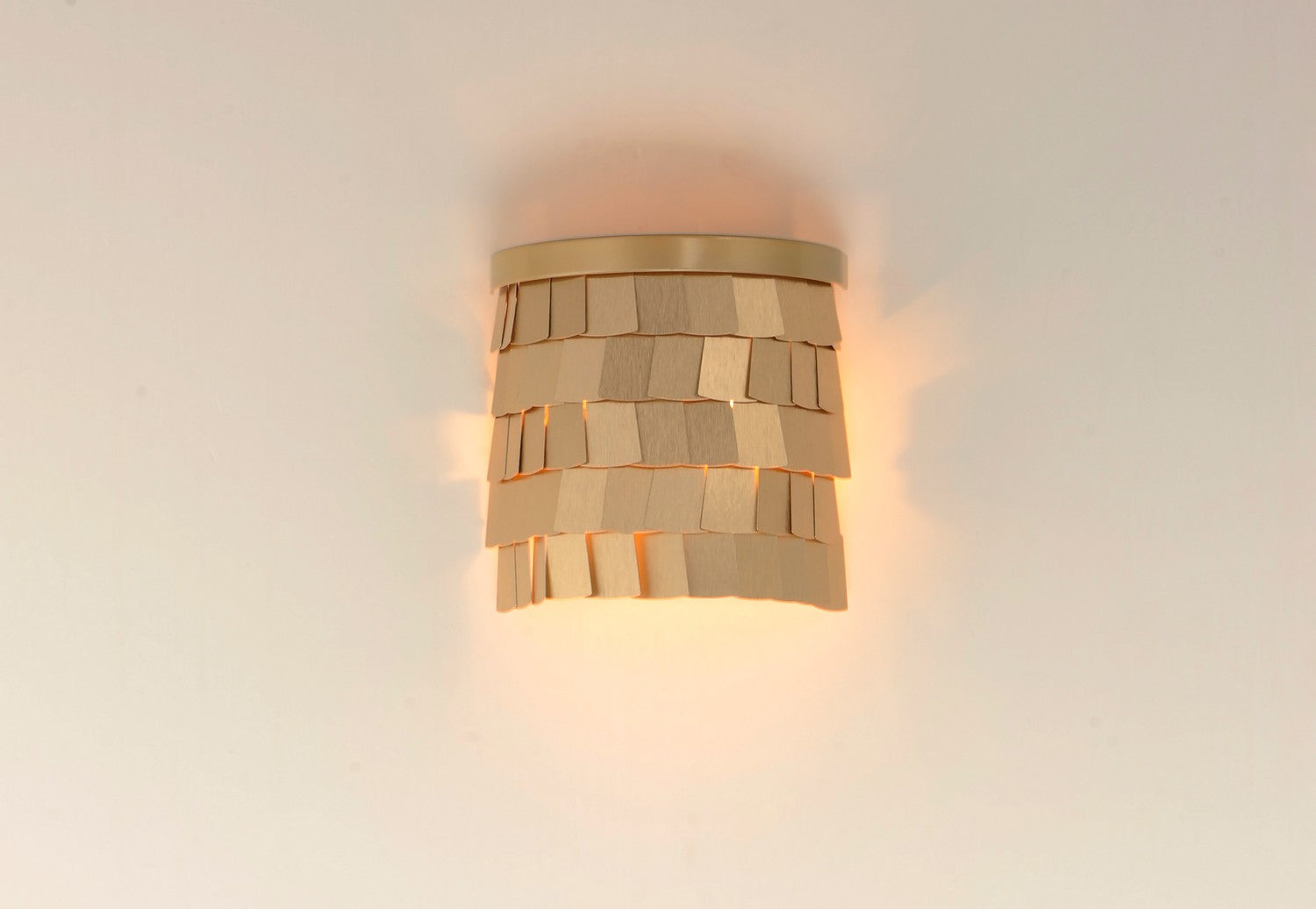 Maxim - 26362CHPGLD - Two Light Wall Sconce - Glamour - Champagne / Gold