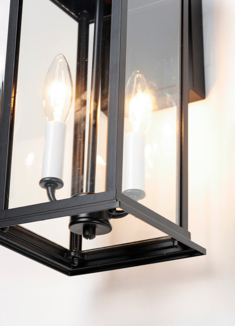 Maxim - 30023CLBK - Two Light Outdoor Wall Lantern - Vicksburg - Black