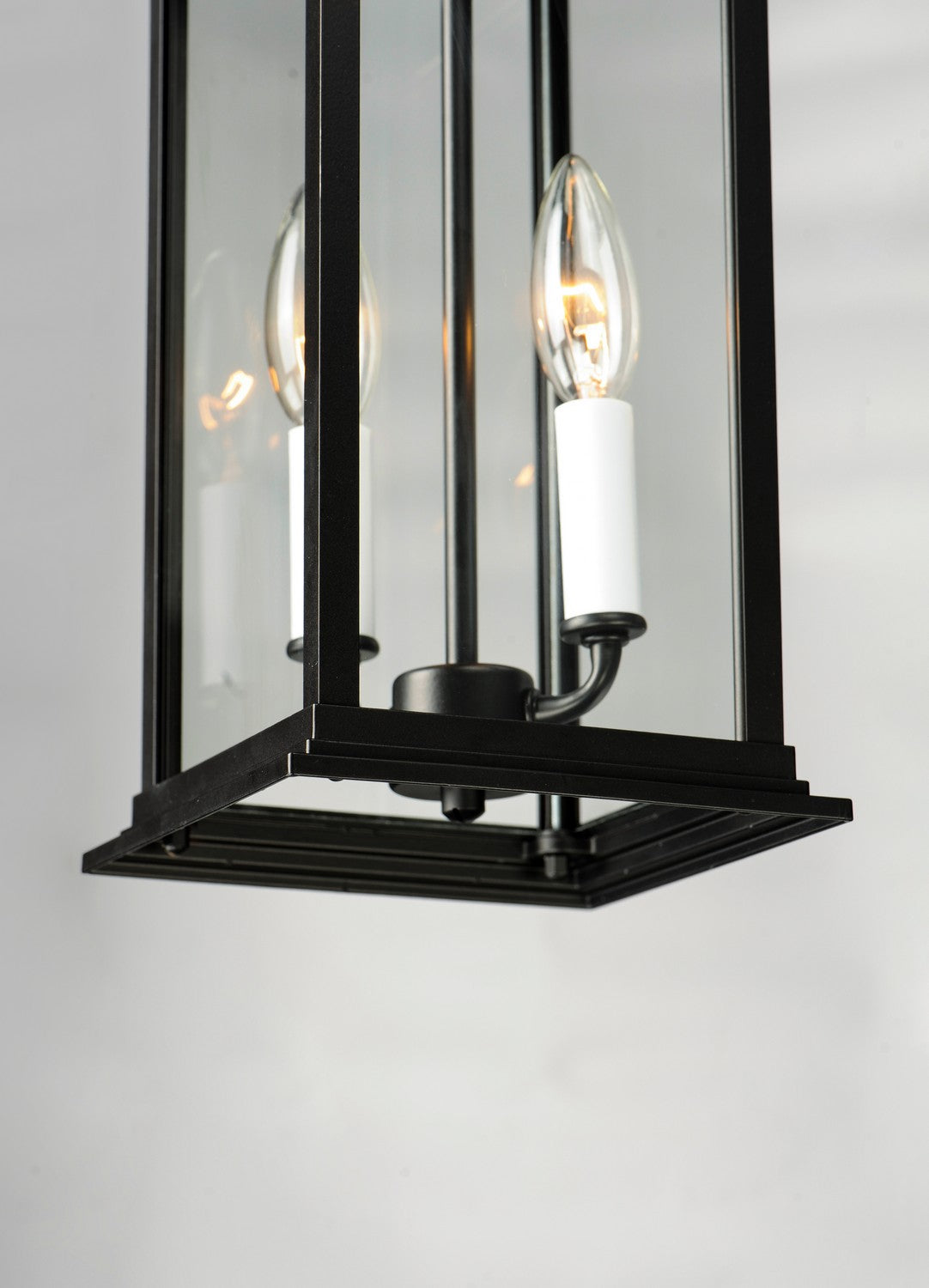 Maxim - 30029CLBK - Two Light Outdoor Hanging Lantern - Vicksburg - Black