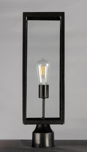 Maxim - 30090CLDBZ - One Light Outdoor Pole/Post Lantern - Catalina - Dark Bronze