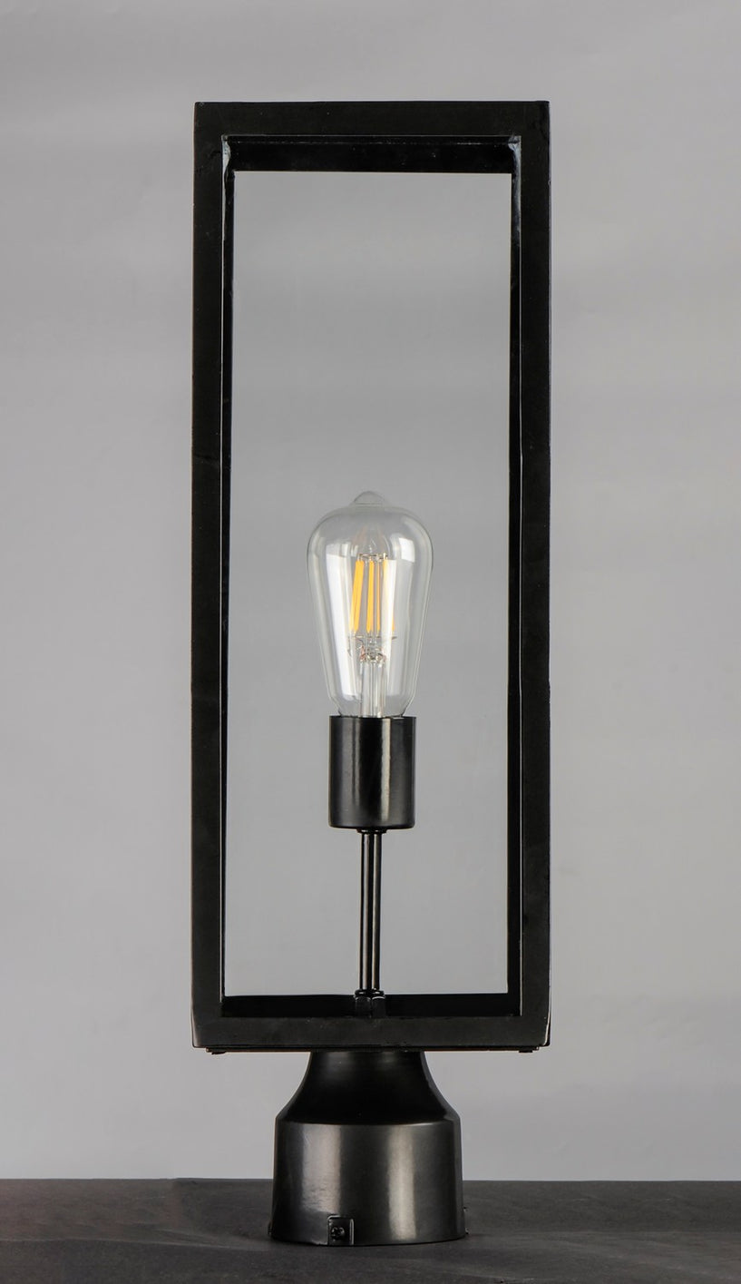 Maxim - 30090CLDBZ - One Light Outdoor Pole/Post Lantern - Catalina - Dark Bronze