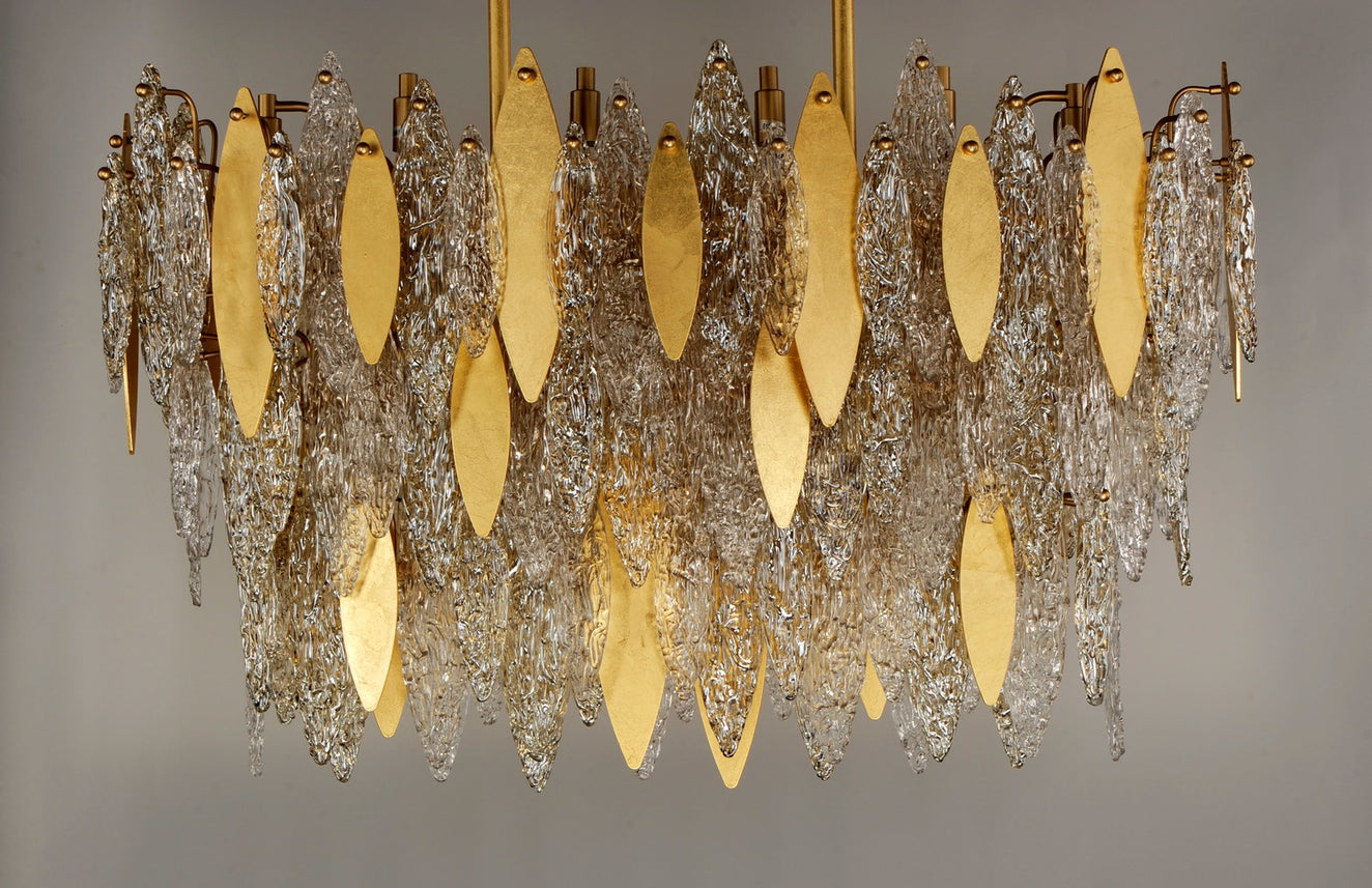 Maxim - 32326CLCMPGL - 18 Light Chandelier - Majestic - Gold Leaf