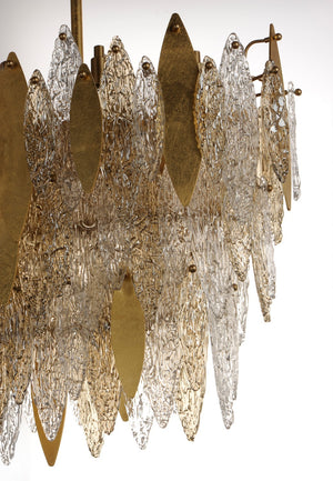 Maxim - 32326CLCMPGL - 18 Light Chandelier - Majestic - Gold Leaf