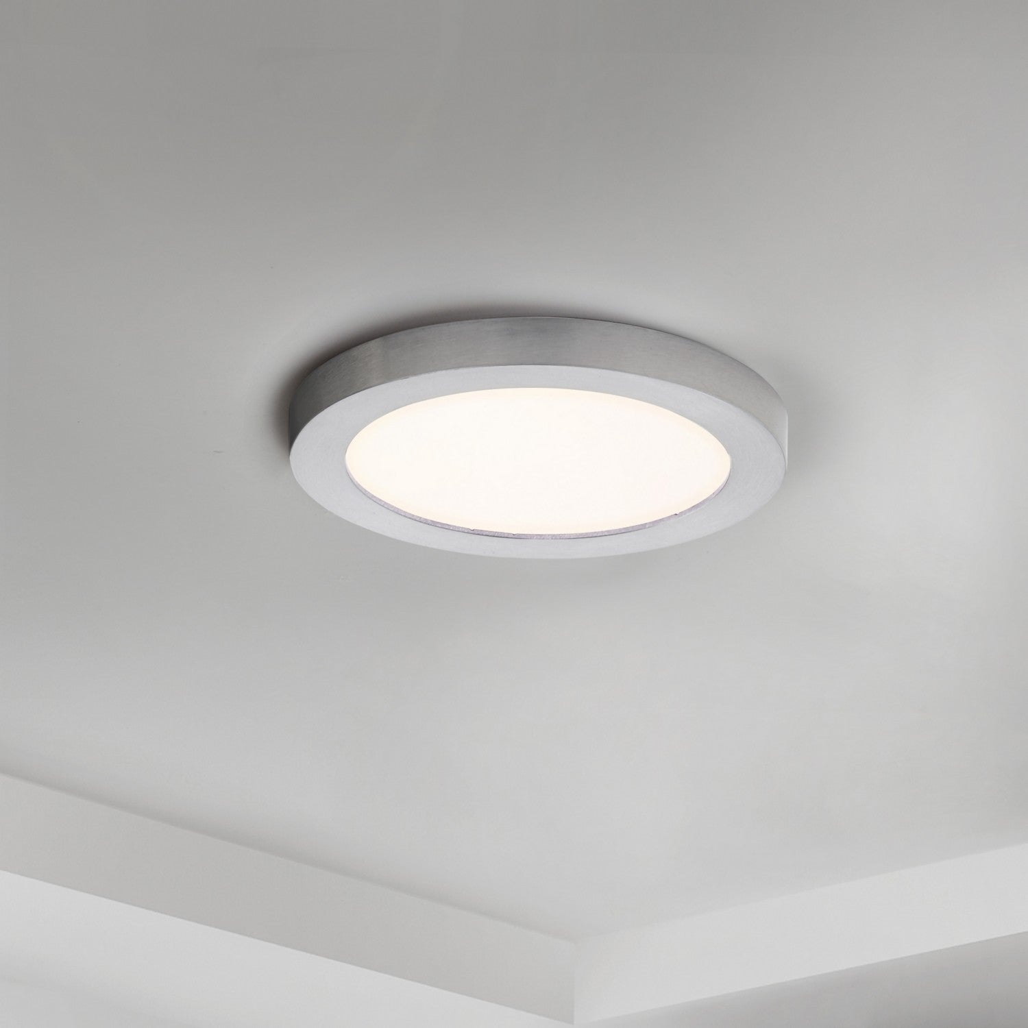Maxim - 57690WTSN - LED Flush Mount - Chip - Satin Nickel