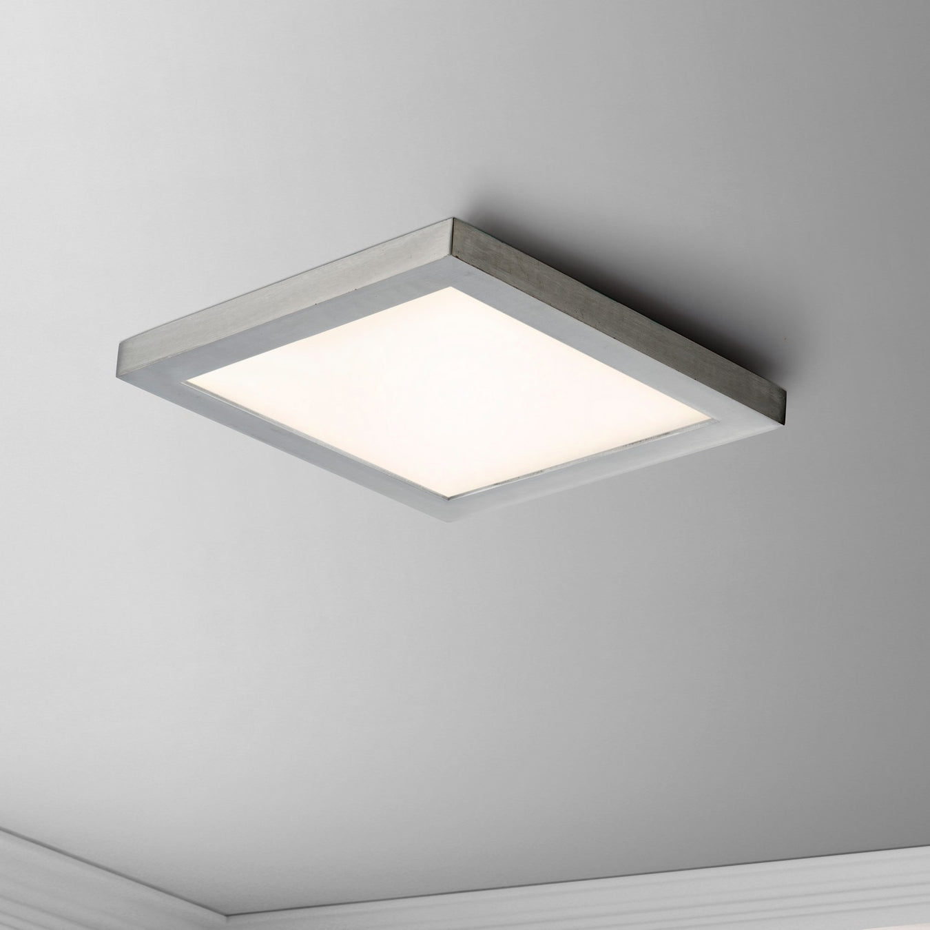 Maxim - 57697WTSN - LED Flush Mount - Chip - Satin Nickel