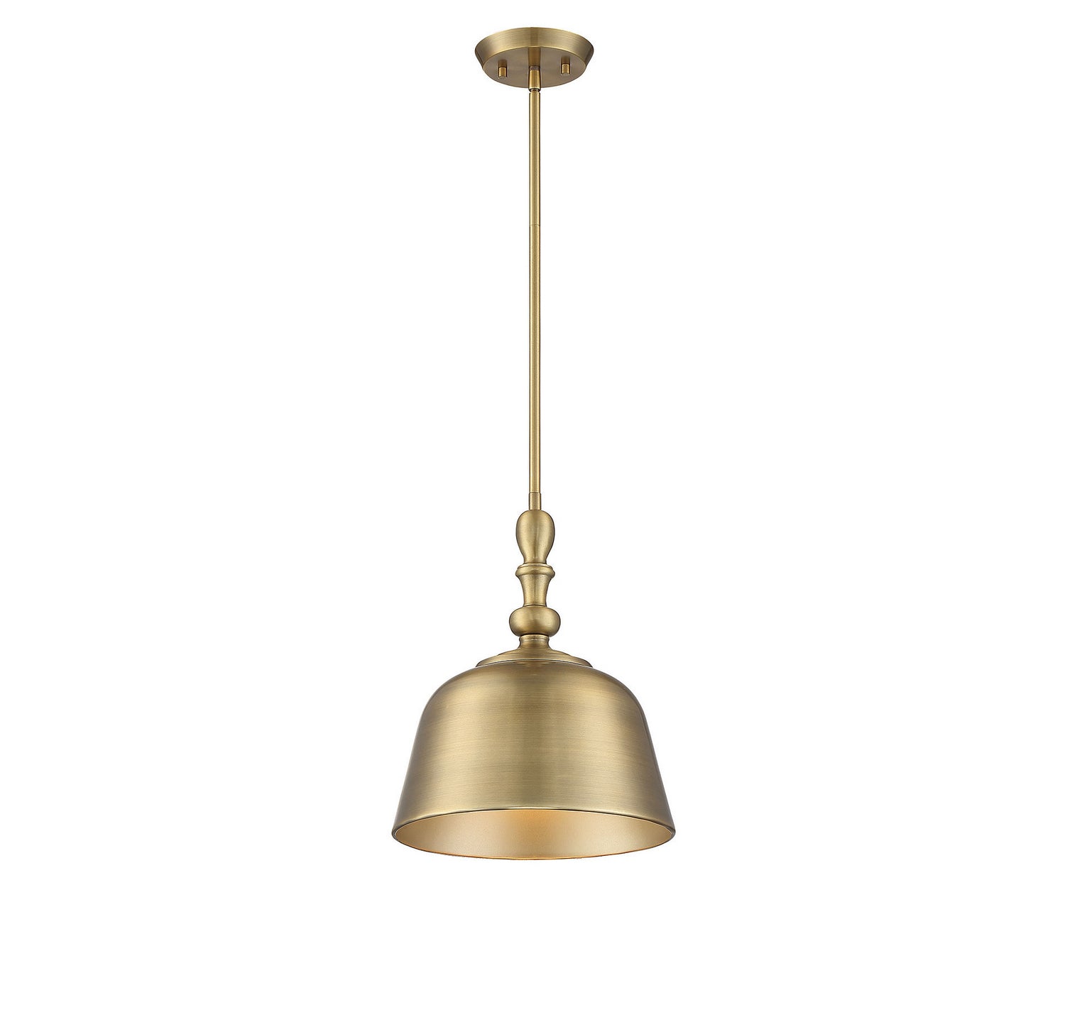 Savoy House - 7-3751-1-322 - One Light Pendant - Berg - Warm Brass