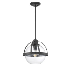 Savoy House - 7-7201-1-89 - One Light Pendant - Pendleton - Matte Black