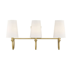 Savoy House - 8-2542-3-322 - Three Light Bath Bar - Cameron - Warm Brass