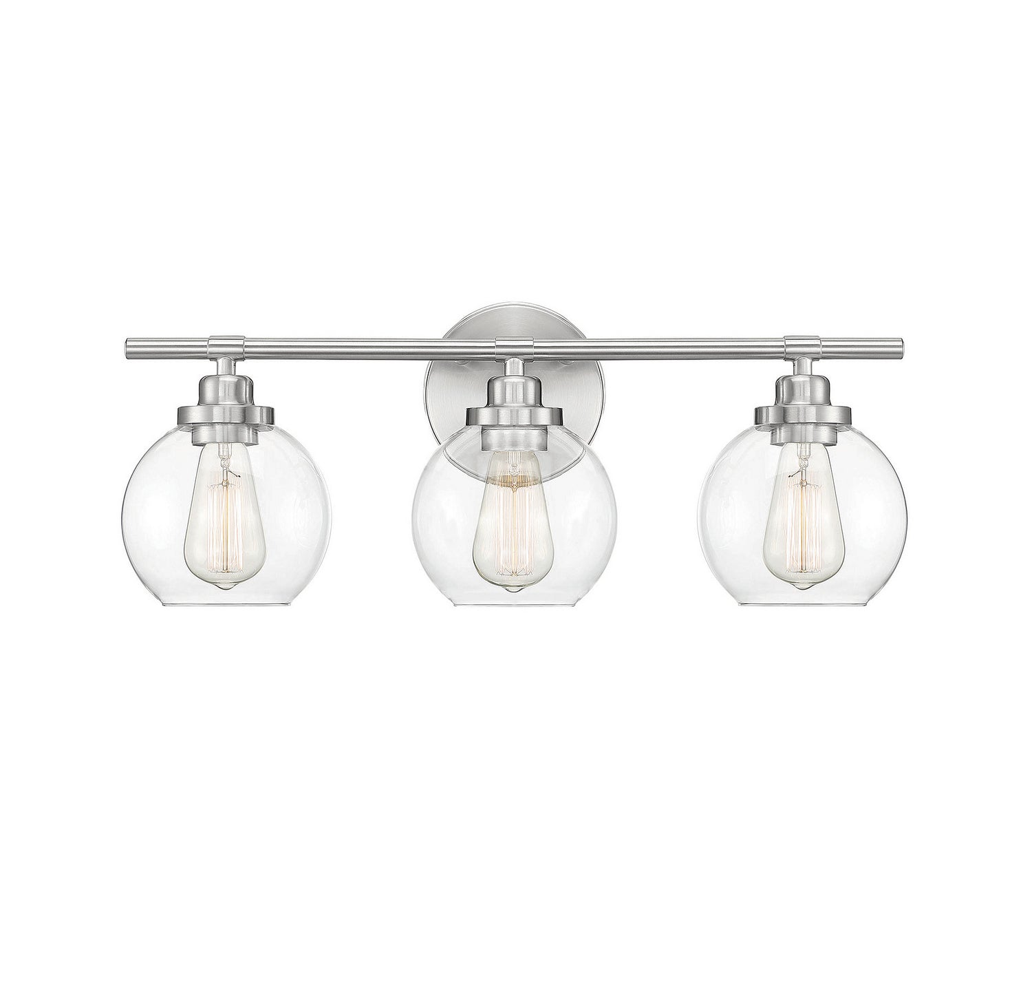 Savoy House - 8-4050-3-SN - Three Light Bath Bar - Carson - Satin Nickel