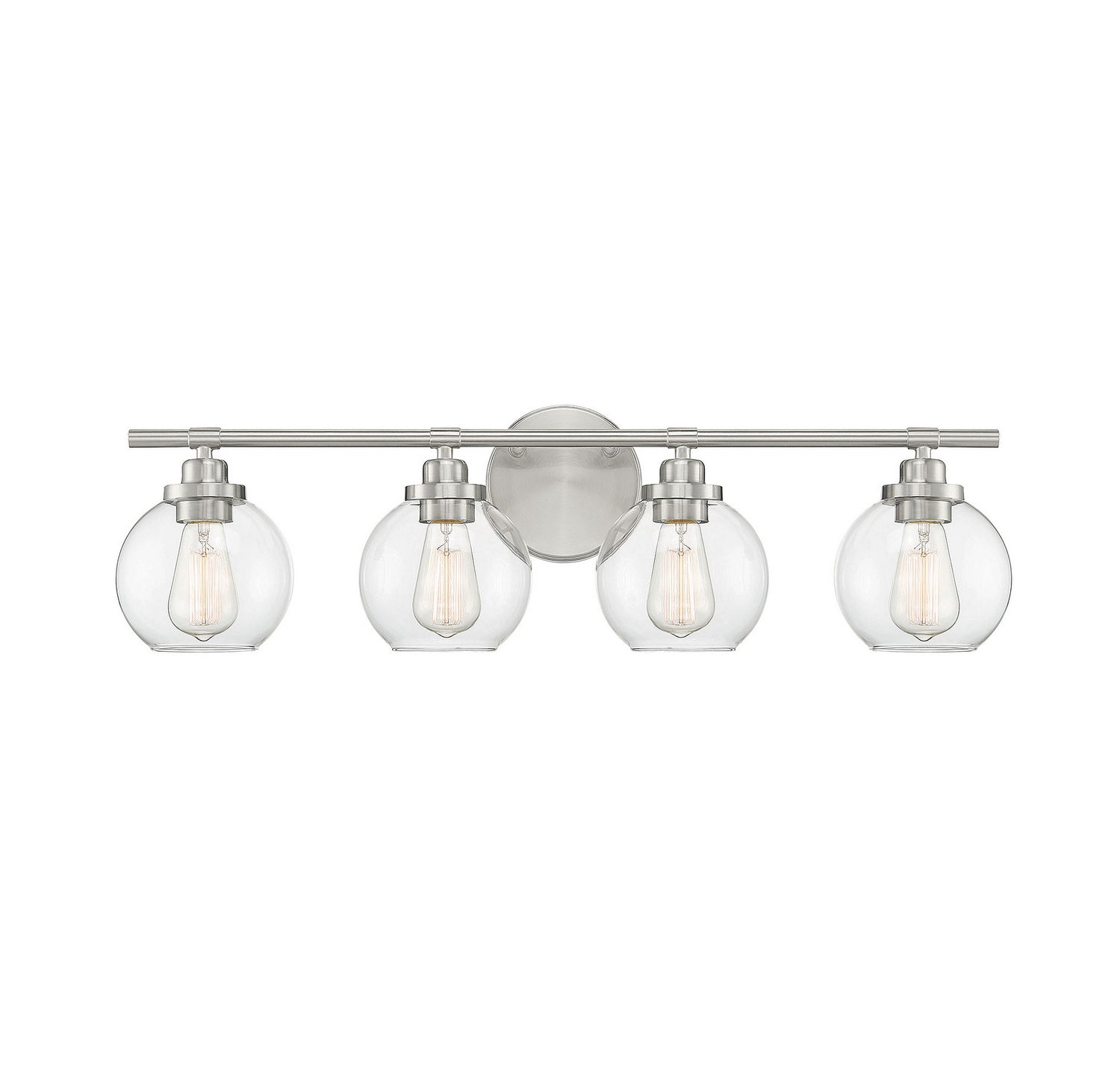 Savoy House - 8-4050-4-SN - Four Light Bath Bar - Carson - Satin Nickel