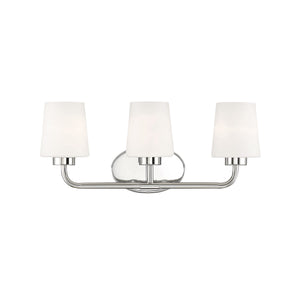 Savoy House - 8-4090-3-109 - Three Light Bath Bar - Capra - Polished Nickel