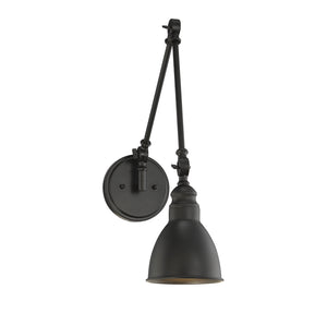 Savoy House - 9-960-1-89 - One Light Wall Sconce - Dakota - Matte Black