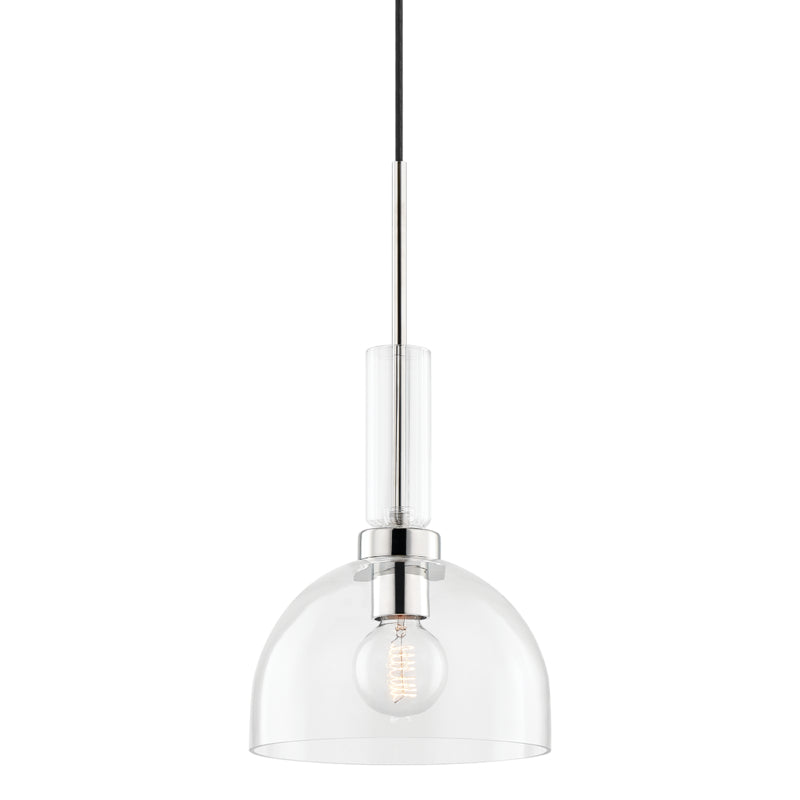 Mitzi - H384701-PN - One Light Pendant - Tabitha - Polished Nickel