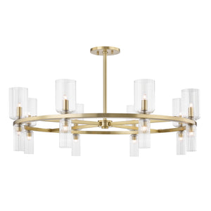 Mitzi - H384816-AGB - 16 Light Chandelier - Tabitha - Aged Brass