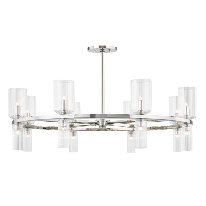 Mitzi - H384816-PN - 16 Light Chandelier - Tabitha - Polished Nickel