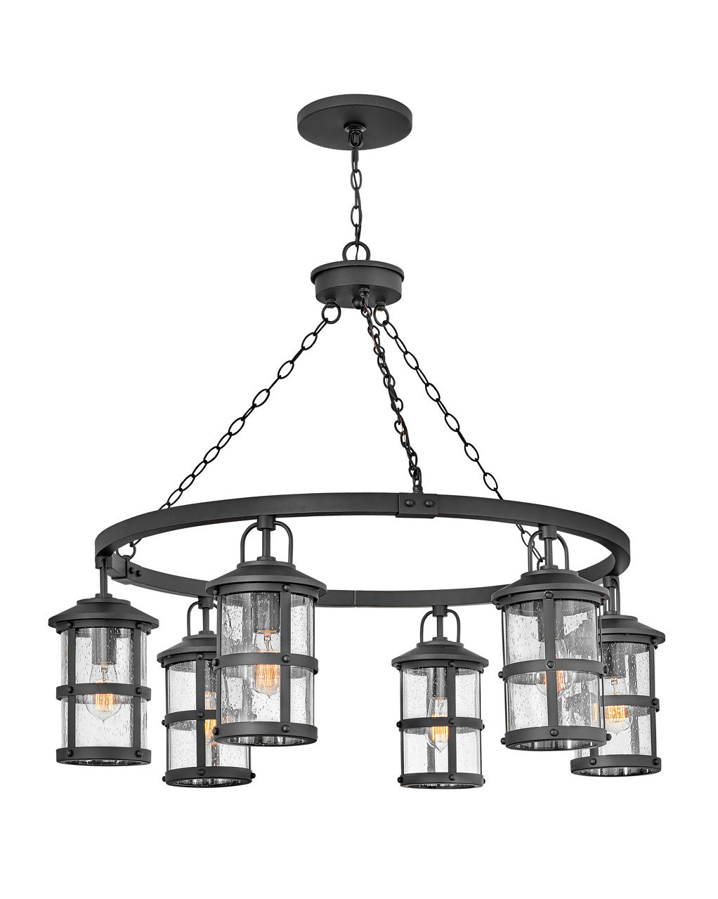 Hinkley - 2689BK - LED Outdoor Lantern - Lakehouse - Black