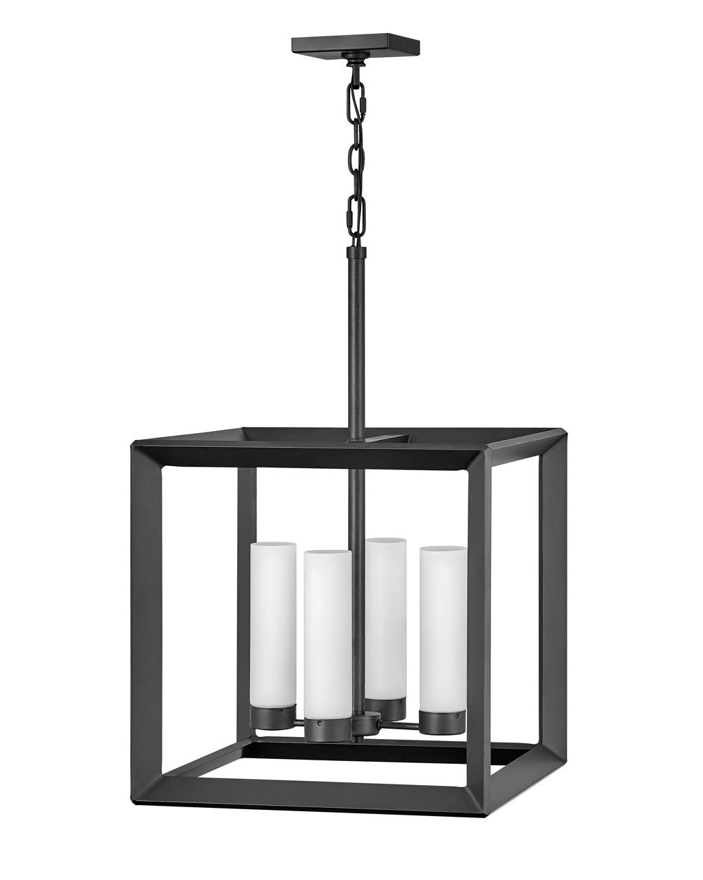 Hinkley - 29304BGR - LED Outdoor Lantern - Rhodes - Brushed Graphite