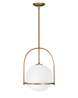 Hinkley - 3405HB - LED Pendant - Somerset - Heritage Brass