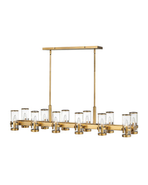 Hinkley - 38108HB - LED Chandelier - Reeve - Heritage Brass