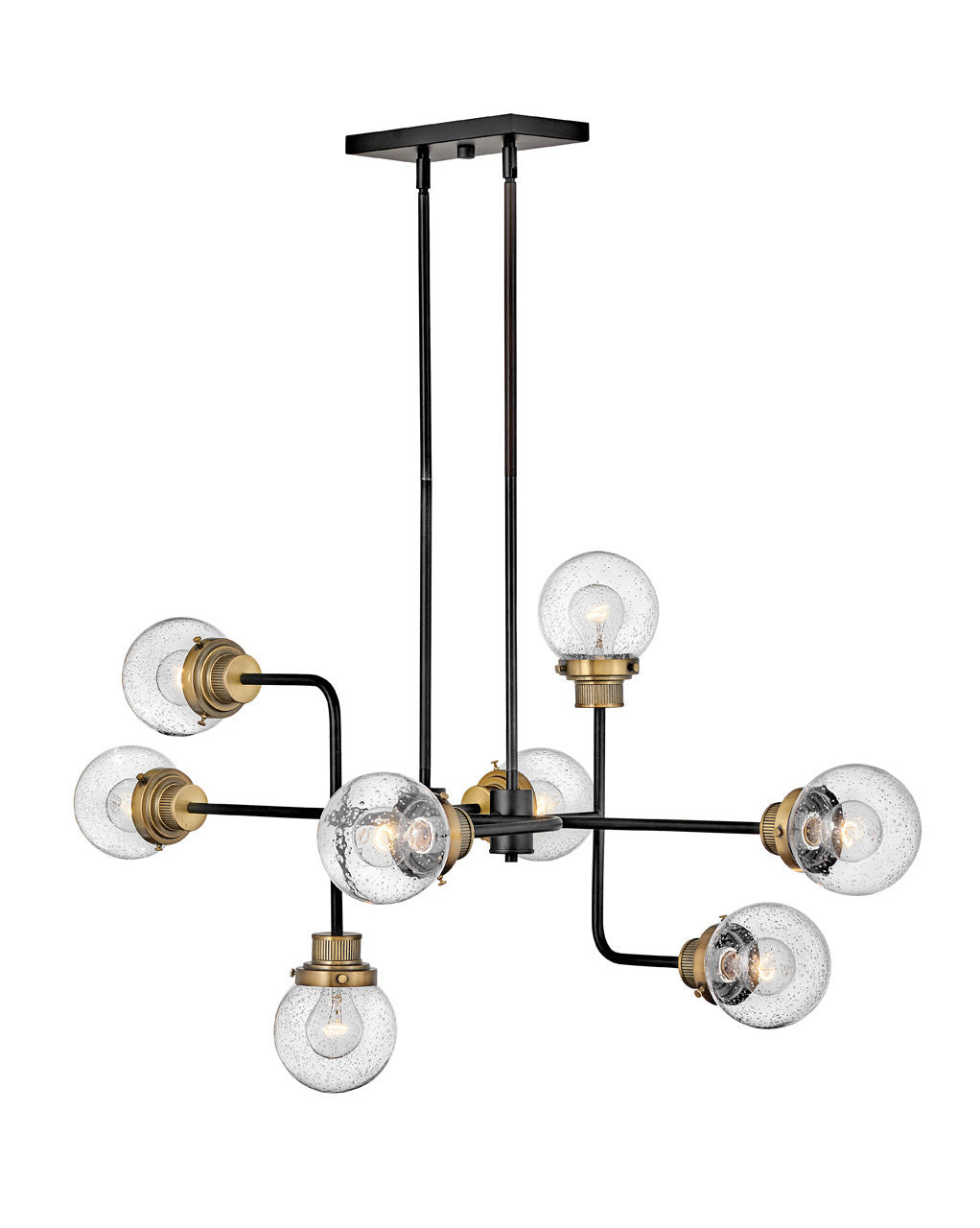 Hinkley - 40698BK - LED Chandelier - Poppy - Black