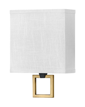 Hinkley - 41302BK - LED Wall Sconce - Link Off White - Black