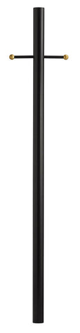 Hinkley - 6667TK - 7' Direct Burial Post with Accessories - 7ft Post - Textured Black