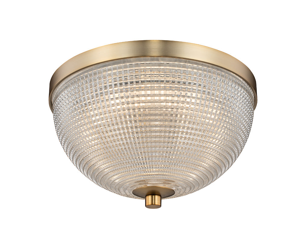 Kalco - 512141WB - LED Flush Mount - Portland - Winter Brass