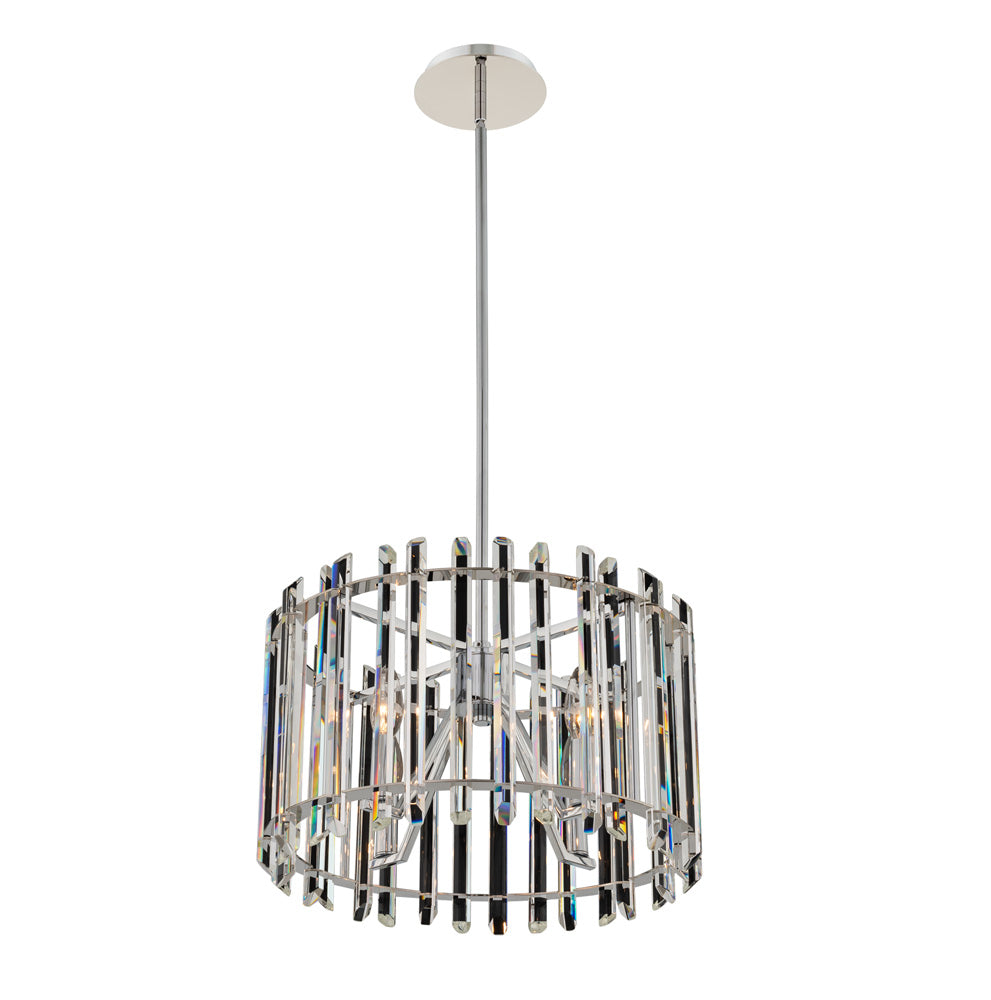 Allegri - 036855-010-FR001 - Four Light Pendant - Viano - Polished Chrome