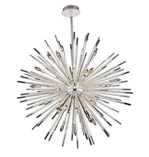 Allegri - 037458-014-FR001 - 36 Light Pendant - Sprazzo - Polished Silver