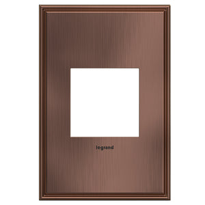 Legrand - AWC1G2MAC4 - Wall Plate - Adorne - Copper