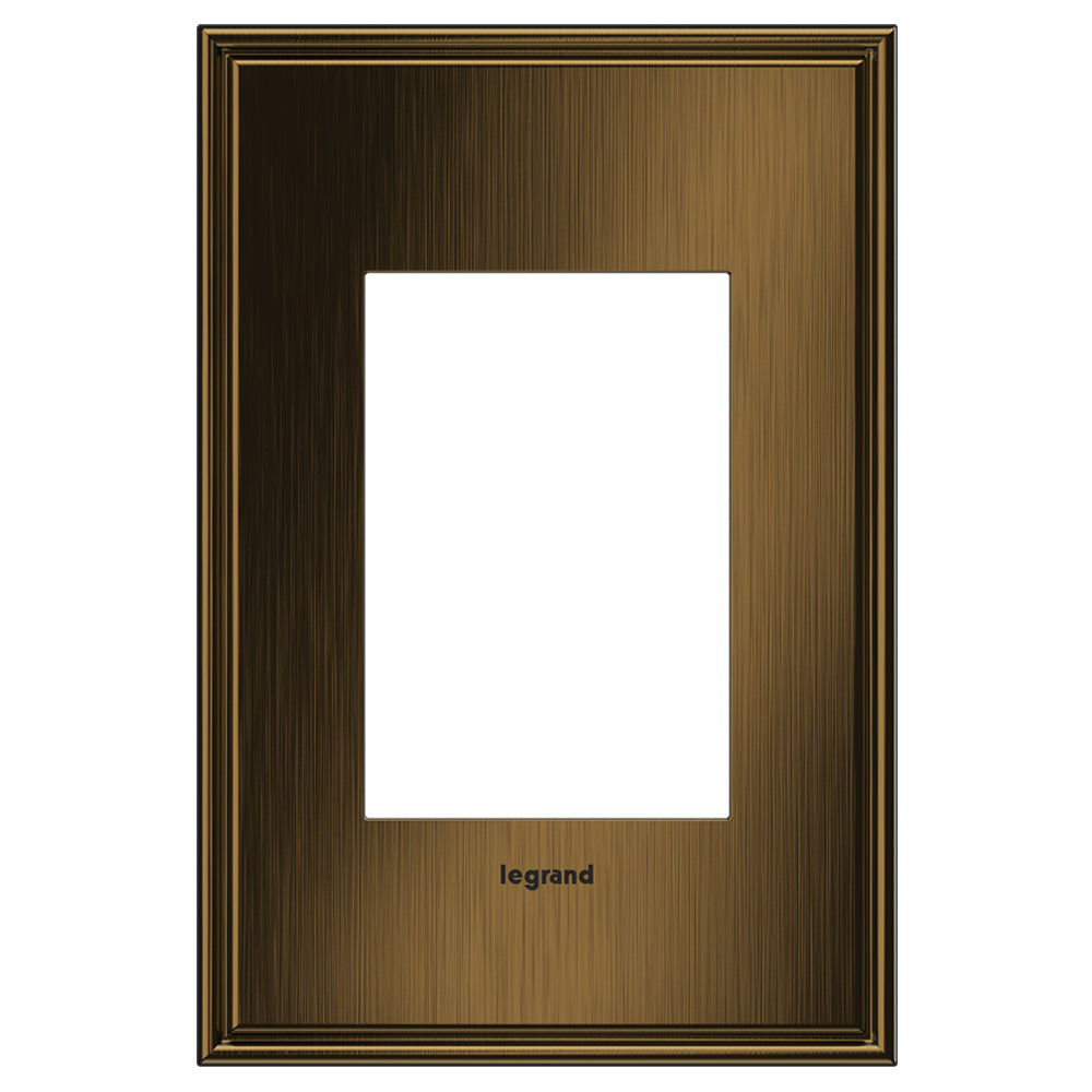 Legrand - AWC1G3COF4 - Wall Plate - Adorne - Coffee