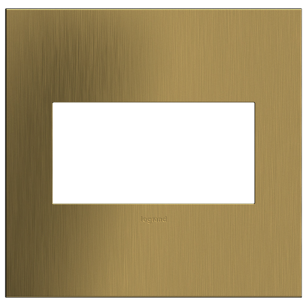 Legrand - AWC2GBSB4 - Wall Plate - Adorne - Brass