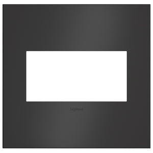 Legrand - AWC2GSBL4 - Wall Plate - Adorne - Black